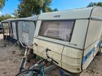 Wilk caravan compleet met voortent en luifel, Caravans en Kamperen, Caravans, Rondzit, Particulier, Luifel, Wilk