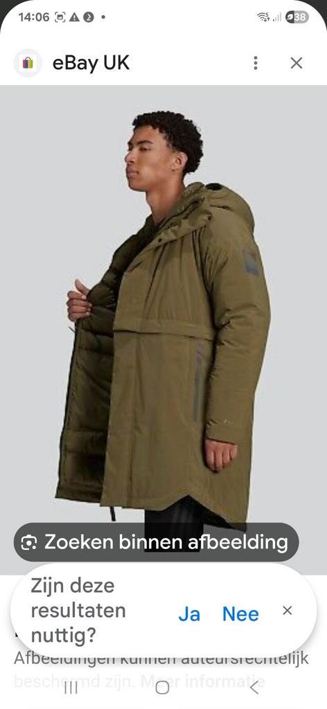 Adidas Myshelter Winterjas Maat S, Kleding | Dames, Jassen | Winter, Zo goed als nieuw, Groen, Ophalen of Verzenden