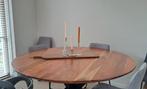 Eettafel, Huis en Inrichting, Tafels | Eettafels, Ophalen, Rond, Zo goed als nieuw, Vijf personen of meer