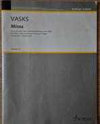 Bladmuziek (nieuw) Vasks Missa voor gemengd koor, Ophalen of Verzenden, Nieuw, Klassiek, Koor