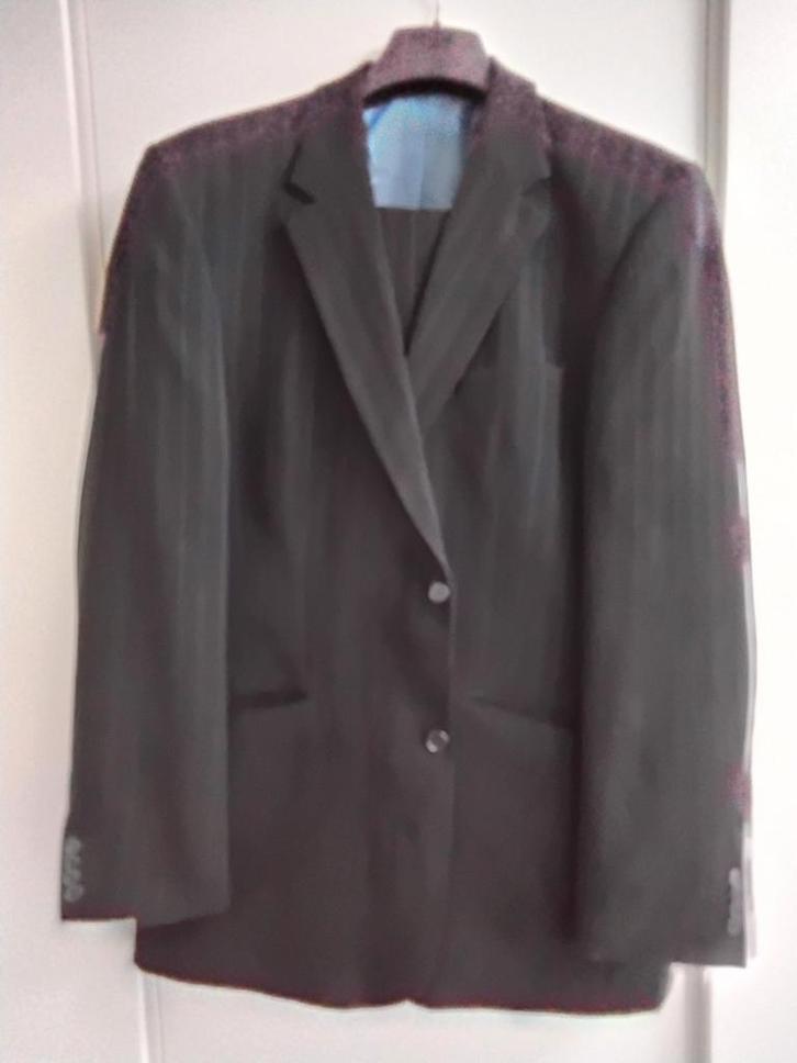 Stijlvol Herenpak - nette staat!, Kleding | Heren, Kostuums en Colberts, Gedragen, Maat 52/54 (L), Zwart, Ophalen of Verzenden