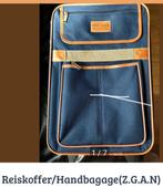 2 X Reiskoffer/Hand bagage(Z.G.A.N), Ophalen, Uitschuifbare handgreep, Minder dan 50 cm, Zo goed als nieuw