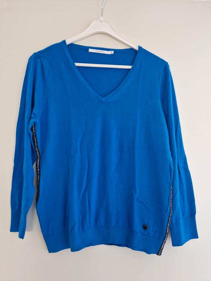 Trui sweater maat 38 M Xandres blauw, Kleding | Dames, Truien en Vesten, Gedragen, Maat 38/40 (M), Blauw, Ophalen of Verzenden