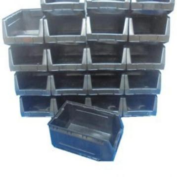 20 Nieuwe Magazijnbakken Sorteerbakken Grijpbakken 35x20x16 beschikbaar voor biedingen