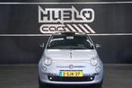 Fiat 500 1.4-16V Lounge Panoramadak, Leder, Parkeersensoren, Euro 5, 101 pk, Gebruikt, Zwart