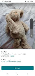 Pluizige knuffel, Ophalen, Zo goed als nieuw, Stoffen beer, Overige merken