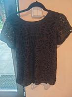 Feestelijke top met pailletten - maat 44/46, Kleding | Dames, Tops, Zwart, Maat 46/48 (XL) of groter, Ophalen of Verzenden, Zo goed als nieuw