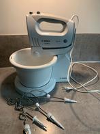 Handmixer met kom en gardes, Witgoed en Apparatuur, Keukenmixers, 1 tot 2 liter, Ophalen of Verzenden, Zo goed als nieuw, 3 snelheden of meer