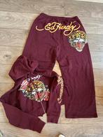 Ed Hardy Tracksuit Bordeaux 2000s Deadstock 2X, Kleding | Dames, Ophalen of Verzenden, Nieuw