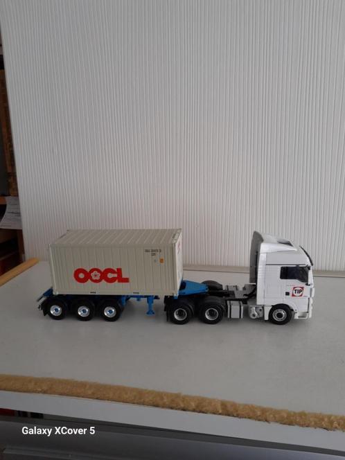 MAN 18.440 Tekno 1,50, Hobby en Vrije tijd, Modelauto's | 1:50, Nieuw, Bus of Vrachtwagen, Tekno, Ophalen of Verzenden