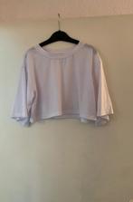 Witte croptop van de Shein. Maat M, Maat 38/40 (M), Wit, Ophalen of Verzenden, Zo goed als nieuw