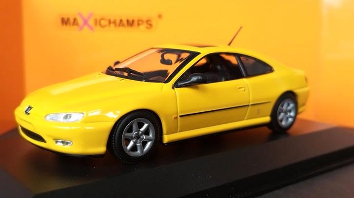 Peugeot 406 Coupe Pininfarina 1:43 Maxichamps Minichamps Pol, Hobby en Vrije tijd, Modelauto's | 1:43, Nieuw, Auto, MiniChamps