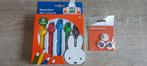 Nijntje miffy buttons + waskrijtjes wasco nieuw Dick bruna, Ophalen of Verzenden, Nieuw, Knutselen
