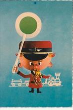 KINDERKAART STOOMTREIN MINI CONDUCTEUR SPIEGELEI VERTREKSEIN, Verzamelen, Ansichtkaarten | Nederland, Ophalen of Verzenden, 1960 tot 1980