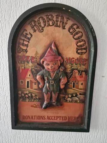 3d vintage wandbord bruincafe Robin hood  beschikbaar voor biedingen