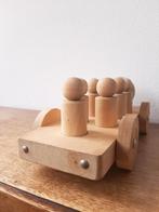 Blank houten Jukka speelgoed kegelset auto, Ophalen of Verzenden, Zo goed als nieuw