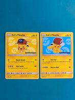 2 Ash’s pikachu kaarten, Ophalen of Verzenden, Zo goed als nieuw, Meerdere kaarten