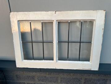 Glas in lood raam - 70x46cm beschikbaar voor biedingen