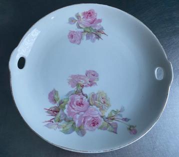 Mooie gebloemde schaal, diameter: 26 cm beschikbaar voor biedingen