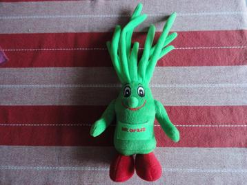 Groene knuffel Mr. Grass. Nieuw ! beschikbaar voor biedingen