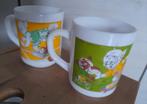 retro kinderbekers vintage mokken bekers Tom en Jerry Dixan, Huis en Inrichting, Keuken | Servies, Ophalen of Verzenden, Gebruikt