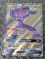 Full Art Genesect GX 204/214 Lost Thunder Pokemon Kaart!, Foil, Ophalen of Verzenden, Losse kaart, Zo goed als nieuw