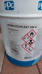 Sigma Ecofleet 290A antifouling roodbruin met primer, Zo goed als nieuw, Ophalen