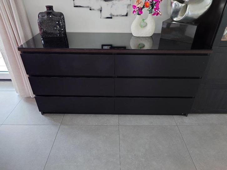 Malm Ladekast, Huis en Inrichting, Kasten | Ladekasten, Gebruikt, Minder dan 100 cm, 100 tot 150 cm, 25 tot 50 cm, 5 laden of meer
