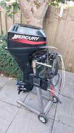 Mooie Mercury 15 pk 4 takt langstaart met ab en kabels, Ophalen, 10 tot 30 pk, Zo goed als nieuw, Elektrische start