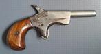 Antiek Belgisch .22 Short derringer zak pistool zwartkruit, Antiek en Kunst, Ophalen of Verzenden