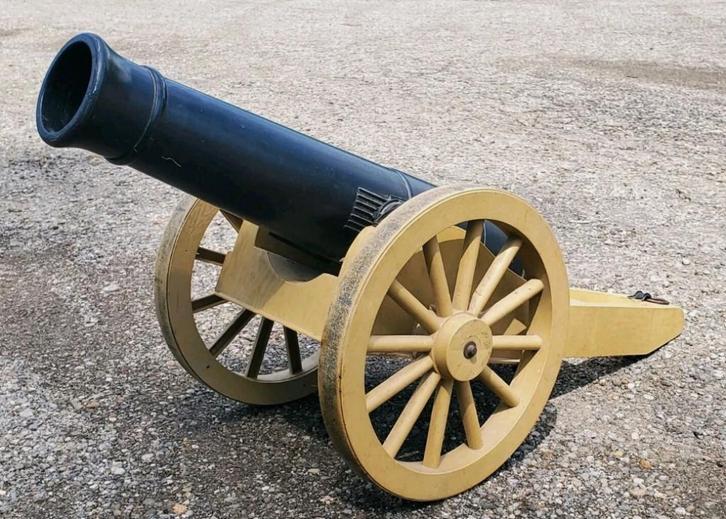 Vintage Speelgoedkanon, Antiek en Kunst, Antiek | Speelgoed, Ophalen of Verzenden