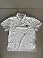 Stone Island, heren poloshirt, Wit, Maat 56/58 (XL), Ophalen of Verzenden, Stone Island
