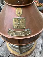 Koperen toplicht op petroleum, Watersport en Boten, Ophalen