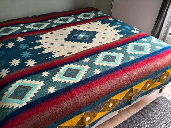 NIEUW! Alpaca wol deken sprei plaid kleed kerst ruit ibiza, Huis en Inrichting, Woonaccessoires | Plaids en Woondekens, Nieuw