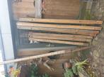 Houten palen met bamboe stroken, Tuin en Terras, Palen, Balken en Planken, Ophalen, 250 cm of meer, Palen