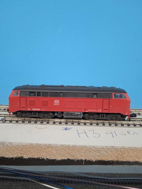 Dieselloc N spoor, Hobby en Vrije tijd, Modeltreinen | N-Spoor, Gebruikt, Locomotief, Gelijkstroom, Analoog, Ophalen of Verzenden