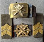 Luchtdoelartillerie (LUA) Riem & Emblemen lot, Verzenden, Landmacht, Nederland, Embleem of Badge