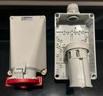 Mennekes krachtstroom CEEform wandcontactdoos, 5-polig, 125A, Doe-het-zelf en Verbouw, Elektra en Kabels, Ophalen of Verzenden