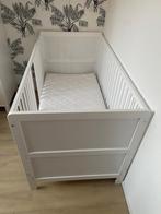 Wit babybed / ledikant 60x120 – goede staat, Ophalen, Gebruikt, Ledikant