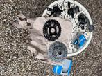 Shimano 10 speed XT onderdelen: 500km gebruikt, Verzenden, Mountainbike, Zo goed als nieuw, Derailleur of Ketting