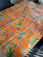 retro tafellaken in plastic, Huis en Inrichting, Ophalen of Verzenden, Zo goed als nieuw, Rechthoek, Buiten