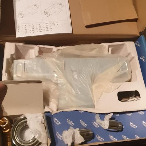 Luxe badkraan Grohtherm 2000 nieuw in doos, Doe-het-zelf en Verbouw, Sanitair, Nieuw, Bad, Chroom, Ophalen