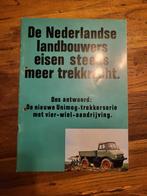 Tractor folder Unimog, Ophalen of Verzenden, Zo goed als nieuw, Vrachtwagen