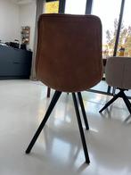 2 Woood Eetkamerstoelen - Gebruikt, Nog Mooi!, Huis en Inrichting, Stoelen, Gebruikt, Twee, Bruin, Ophalen of Verzenden