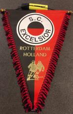 Sportclub Excelsior Rotterdam Holland prachtige vintage vaan, Ophalen of Verzenden, Zo goed als nieuw, Buitenlandse clubs, Vaantje of Sjaal