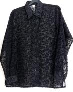 Dames Blouse -Zwart, Ophalen of Verzenden, Zo goed als nieuw, Maat 42/44 (L), Zwart