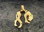 Prachtige 14 karaats gouden panter hanger, Sieraden, Tassen en Uiterlijk, Kettinghangers, Ophalen of Verzenden, Goud