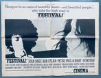 BOB DYLAN & JOAN BAEZ 1967 originele ADVERTENTIE FESTIVAL, Verzamelen, Ophalen of Verzenden, Gebruikt, Poster, Artwork of Schilderij