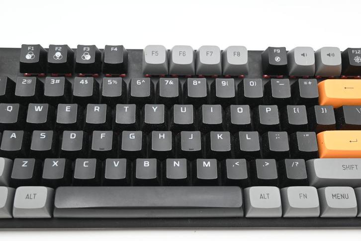 Hyper X Alloy Orgins Red Switch Custom Keycaps, Computers en Software, Toetsenborden, Gebruikt, Qwerty, Ophalen of Verzenden