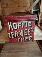 Vintage koffieblik ter wee, Ophalen, Overige materialen, Minder dan 50 cm, Gebruikt